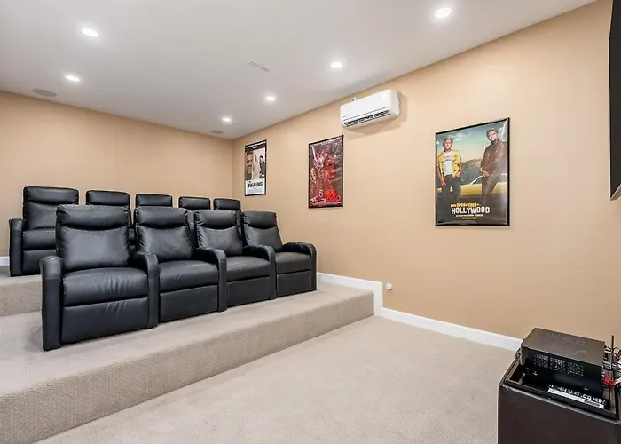 Villa Mountain Viewsgame Roomtheaterheatedpoolspa