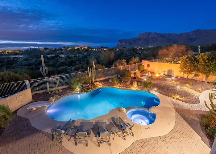 Mountain Viewsgame Roomtheaterheatedpoolspa Villa