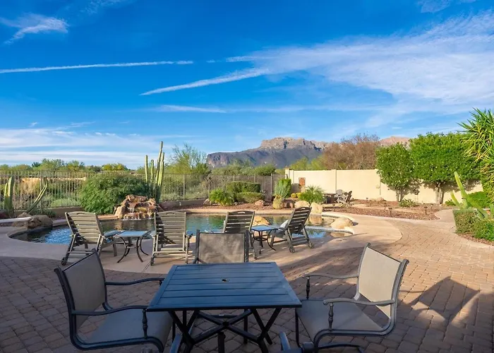 Villa Mountain Viewsgame Roomtheaterheatedpoolspa Gold Canyon