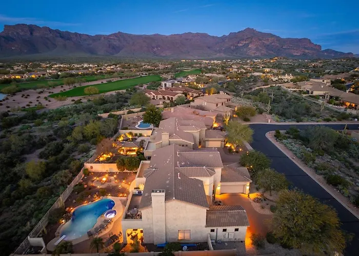 Villa Mountain Viewsgame Roomtheaterheatedpoolspa Gold Canyon